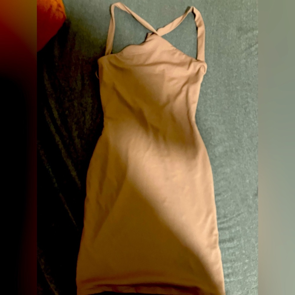 Naked wardrobe mini dress